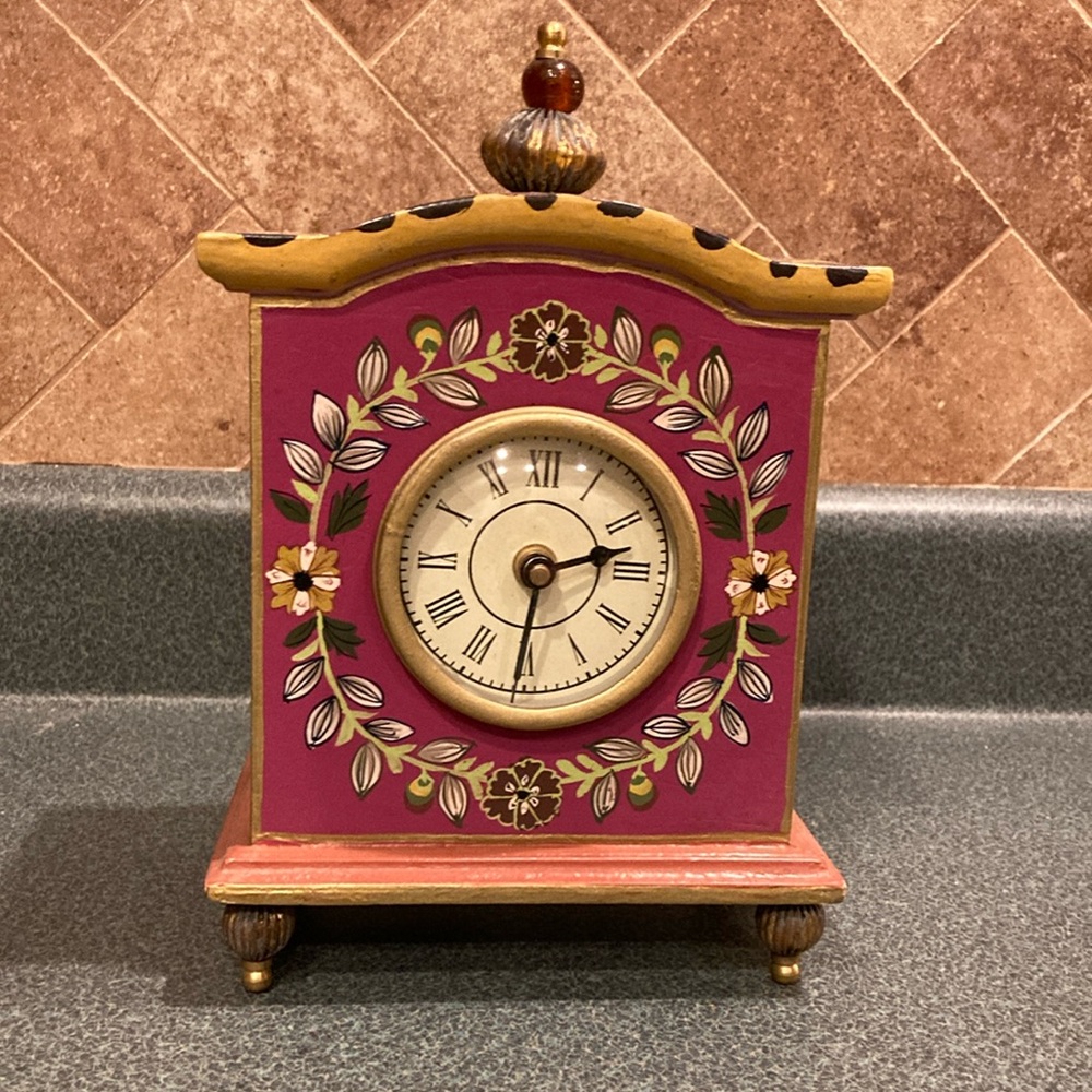 Mackenzie Childs desk clock